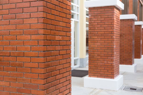 Brick Column Repair in Everett