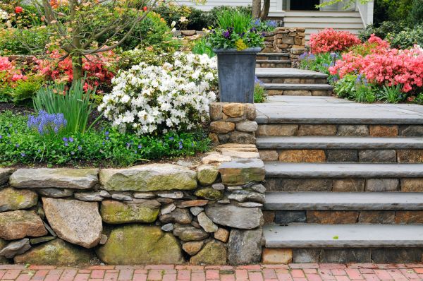 Stone Stairs Repair in Everett
